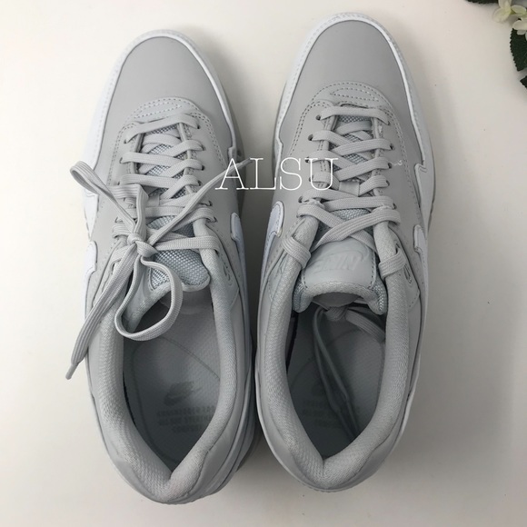 Nike Air Max 1 LX Leather Pure Platinum W AUTHENT - Picture 6 of 7